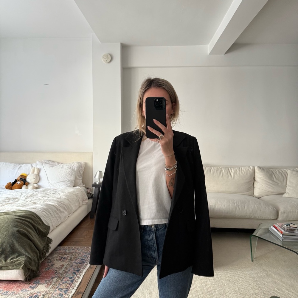 Anine Bing Black Blazer